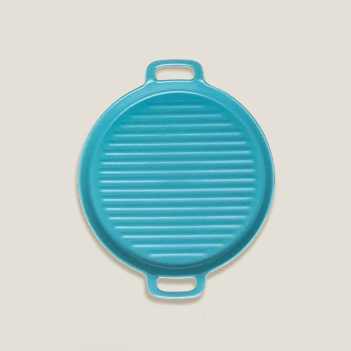 Blue Round Baking Tray