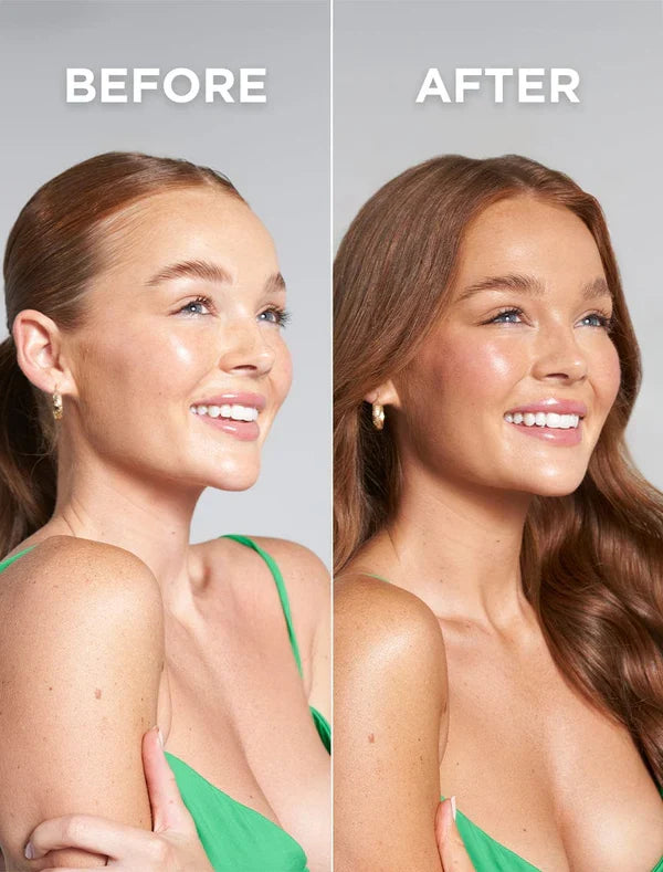 Bondi Sands Technocolor Self Tanning Face Serum in emerald shade, 50ml, new unopened bottle for a natural tan.
