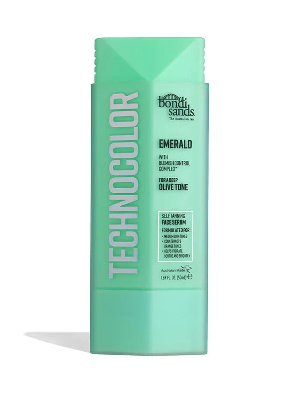 Bondi Sands Technocolor Self Tanning Face Serum in four shades, 50ml, new in box, for natural sun-kissed glow skin.