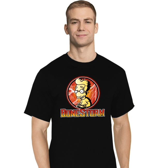 Shirts T-Shirts, Tall / Large / Black Bonestorm