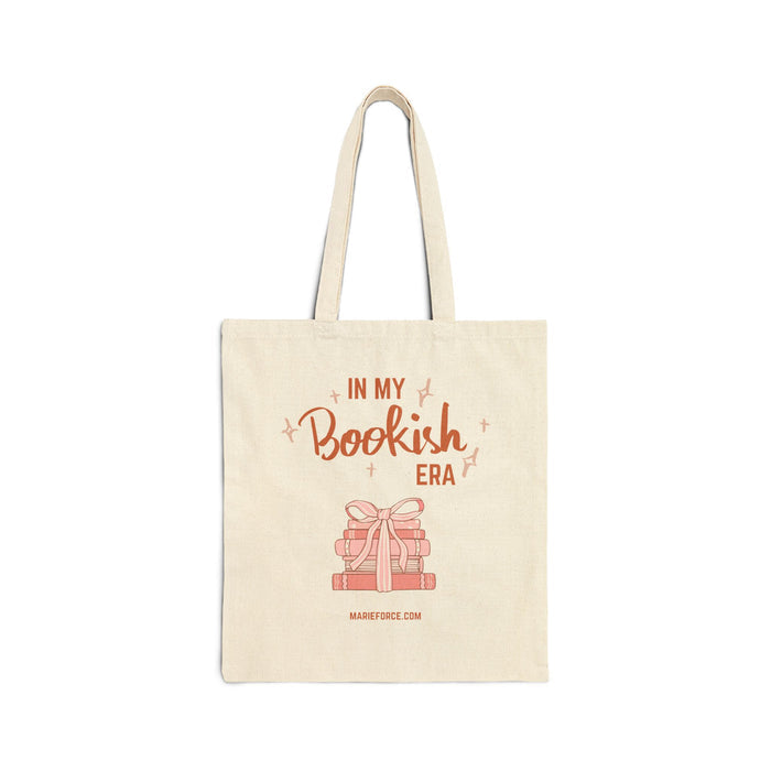 Bookish Era Cotton Canvas Tote Bag