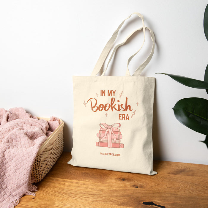 Bookish Era Cotton Canvas Tote Bag