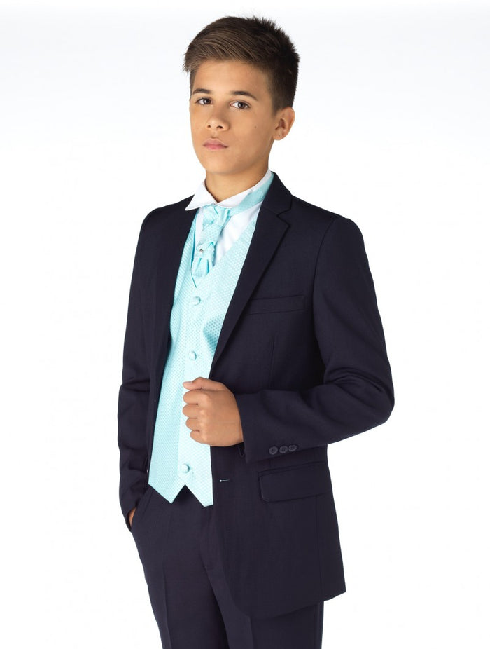 Boys Blazer Navy Smart Jacket Two Button