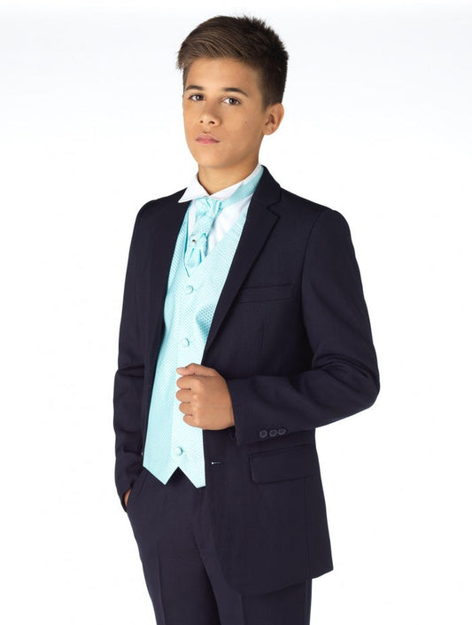 Boys Blazer Navy Smart Jacket Two Button
