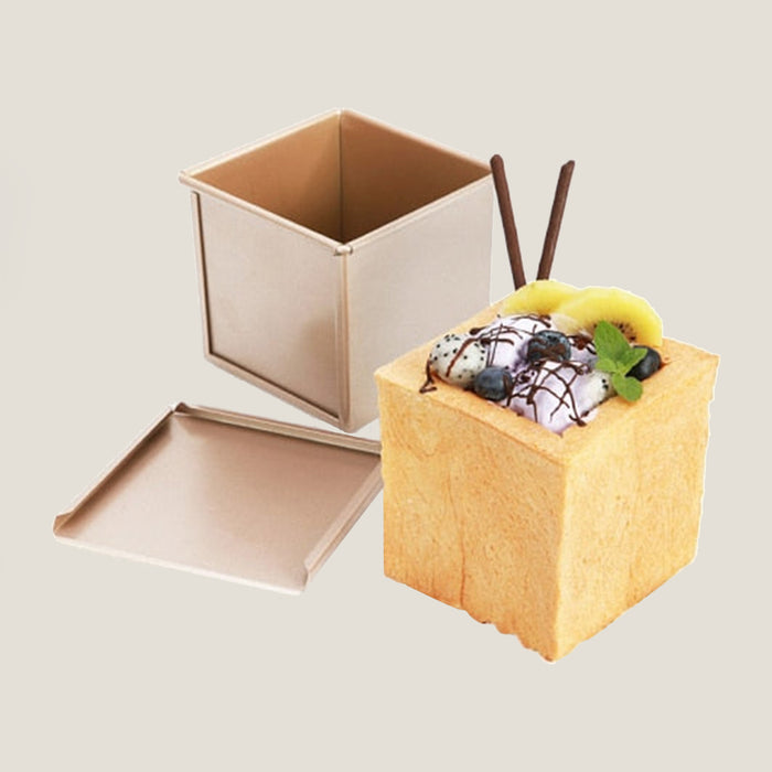Bread Square Mold with Lid