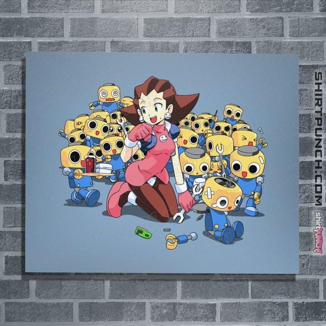 Posters / 4"x6" / Powder Blue