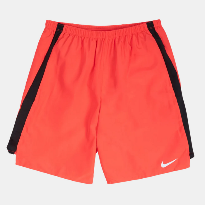 Nike Brief-Lined Challenger Shorts - Crimson Red / Black
