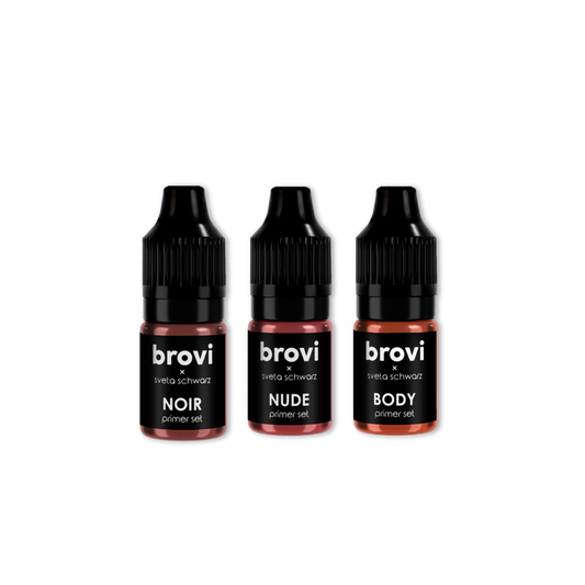 Brovi Lips Primer Set Mini 5ml Supreme Permanent