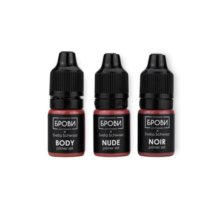 Brovi Lips Primer Set Mini 5ml Supreme Permanent