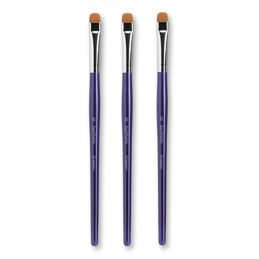 Brush Synthetic Creator №20 Set of 3