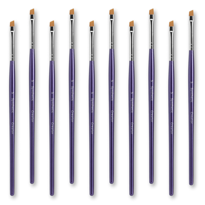 Brush Synthetic Creator №5 Set of 10