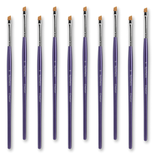 Brush Synthetic Creator №5 Set of 10