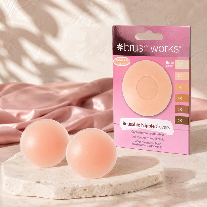 Brush works - Reusable Silicone Nipple Covers