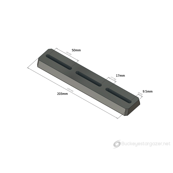 Buckeye Lightweight Vixen Dovetail Bars Buckeye Stargazer