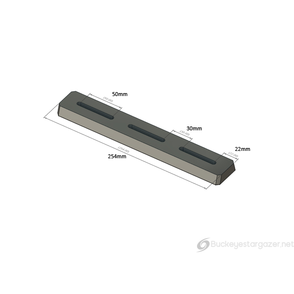 Buckeye Lightweight Vixen Dovetail Bars Buckeye Stargazer