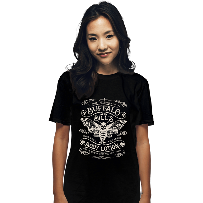 Secret_Shirts T-Shirts, Unisex / Small / Black Buffalo Bill's Lotion