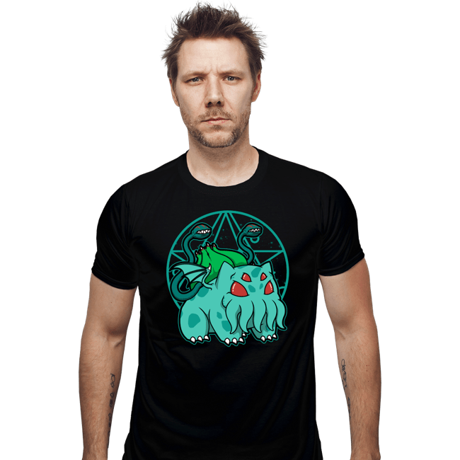 Secret_Shirts Fitted Shirts, Mens / Small / Black Bulba-thulhu