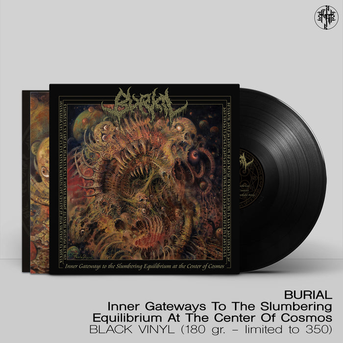 Burial "Inner Gateways To The Slumbering Equilibrium At The Center Of Cosmos (Black)" 12"