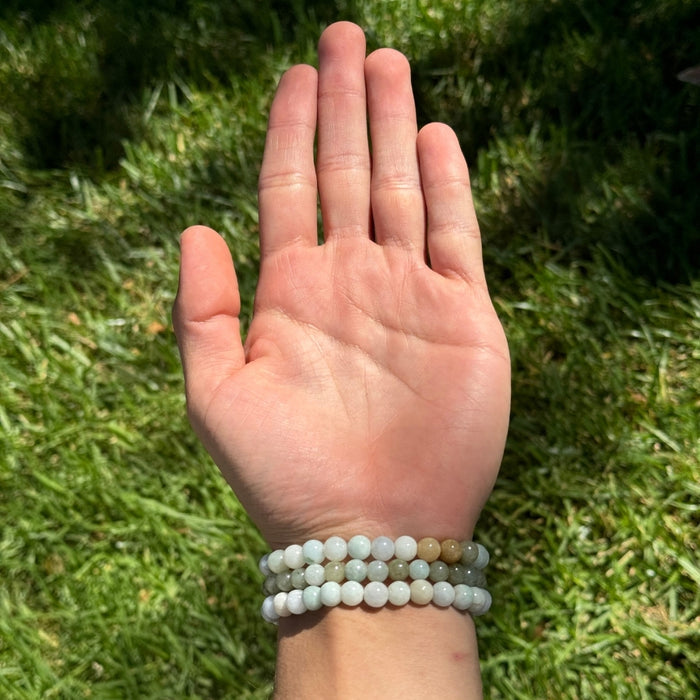 Burmese Jade Bracelet Medium 8mm
