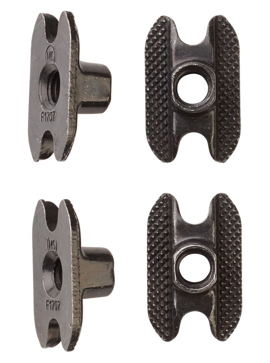 Product image of Burton M6 Channel Inserts (4 Pack)[Variant:Black]