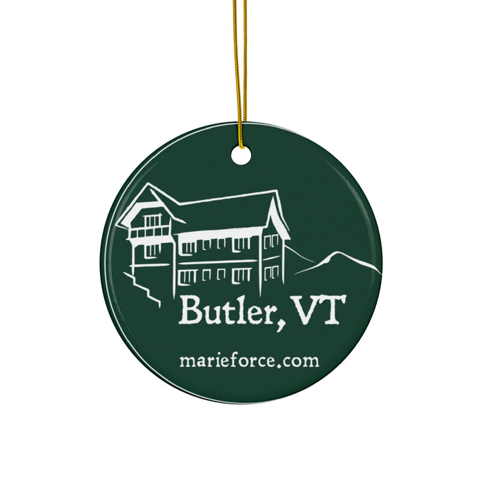 Butler, VT Series Ceramic Ornaments, Double-Sided