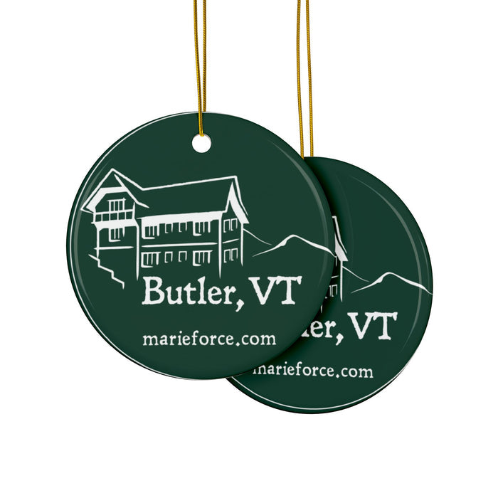 Butler, VT Series Ceramic Ornaments, Double-Sided
