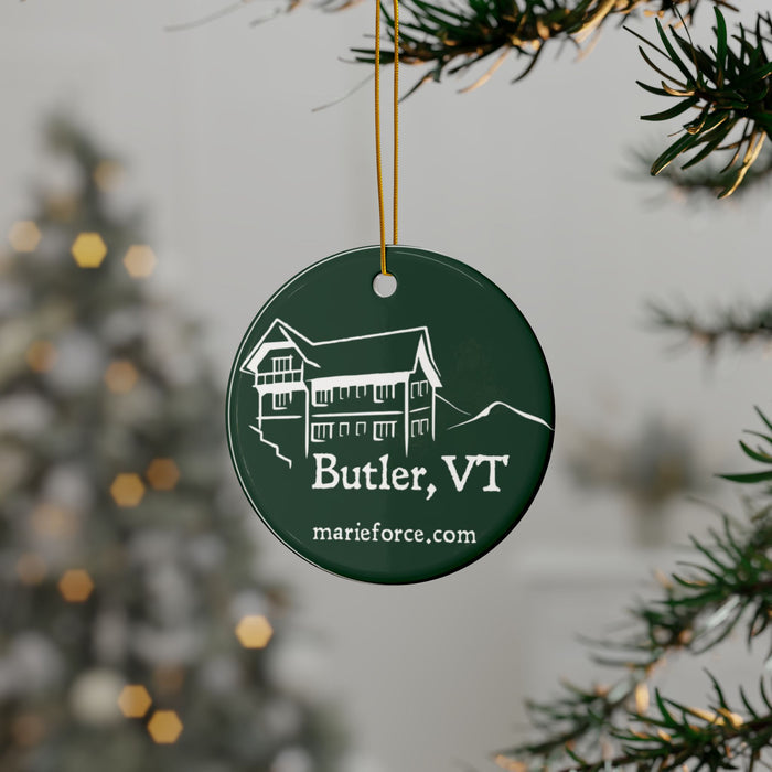 Butler, VT Series Ceramic Ornaments, Double-Sided