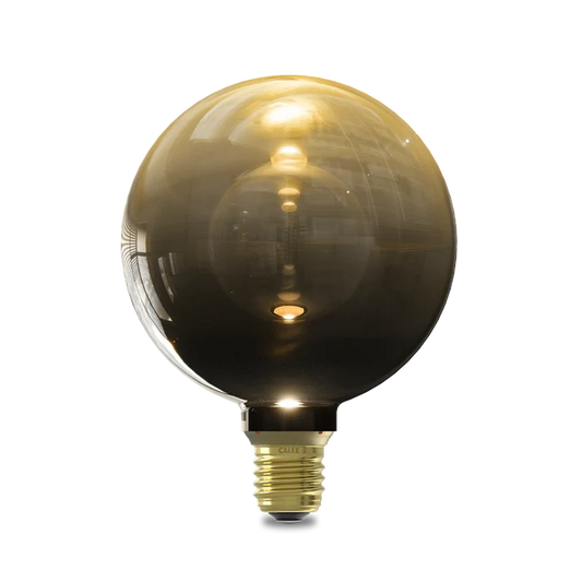 Calex Inception Bulb - E27 - G125 - Gradient Black/Gold