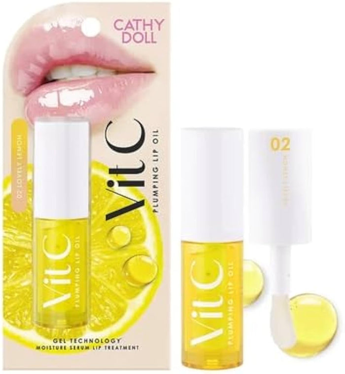 CATHY DOLL Vit C Plumping Lip Oil زيت الشفاه للترطيب وزيادة الحجم من كاثي دول
