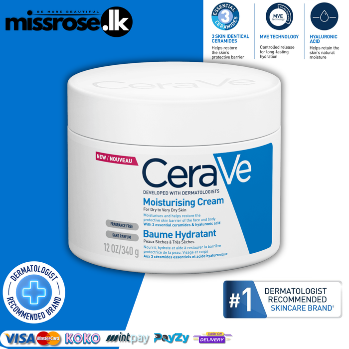 CeraVe Moisturising Cream 340g