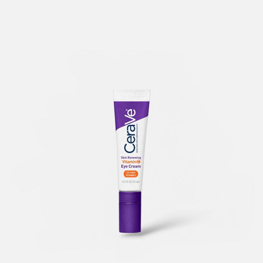 Cerave Skin Renewing Vitamin C Eye Cream 15ml كريم سيرافي لتجديد البشرة بفيتامين سي للعين - Princess Cosmetics Qatar