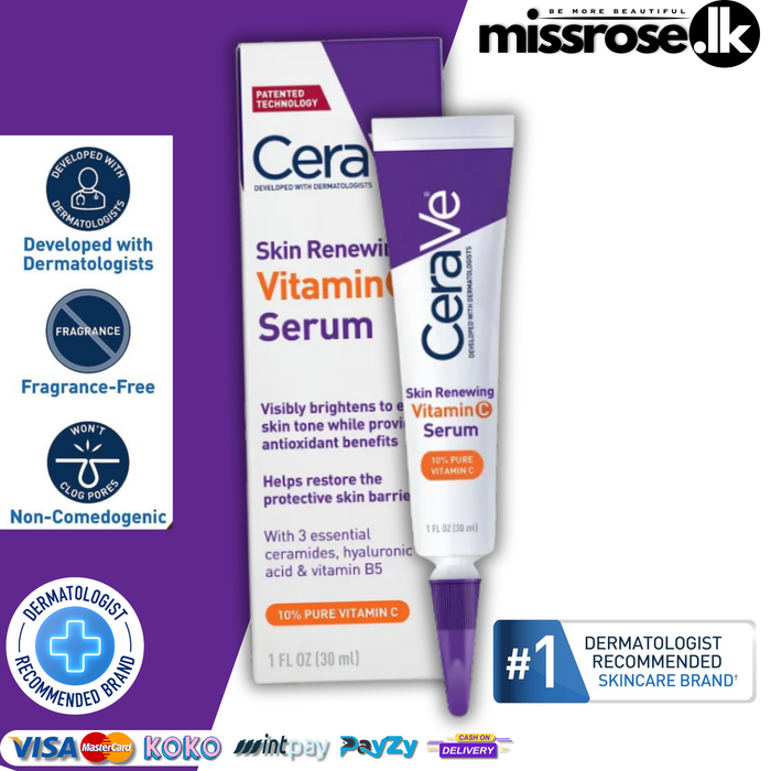 CeraVe Skin Renewing Vitamin C Serum 30ml