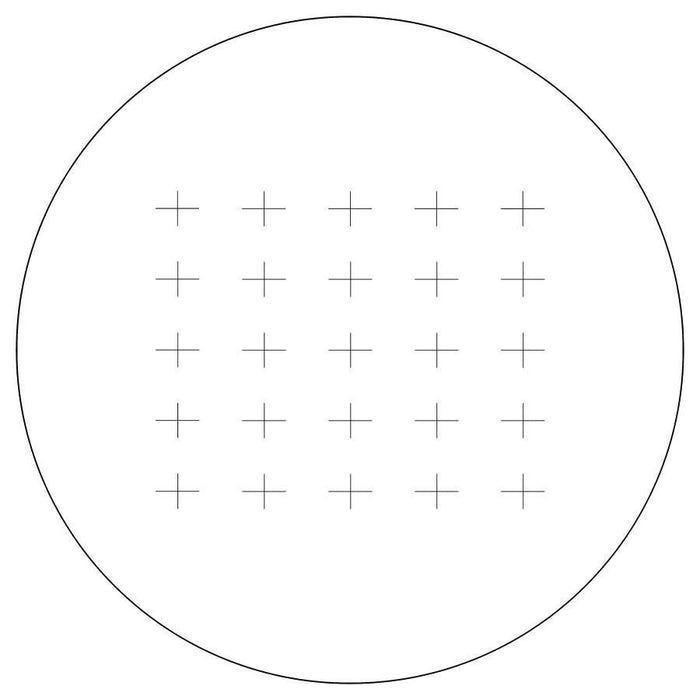 Chalkey Point Reticle Point Array 25 Crosses