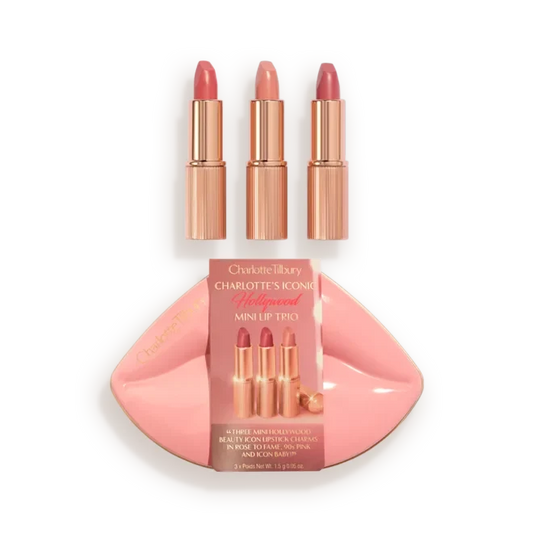 Charlotte Tibury Hollywood mini lip trio 3PC