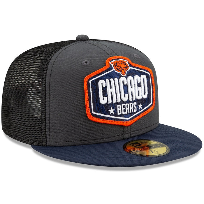 Chicago Bears 2021 On-Stage 59Fifty Draft Cap by New Era-1
