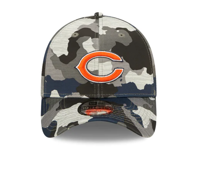 Chicago Bears 2022 Training 39THIRTY Stretch Fit