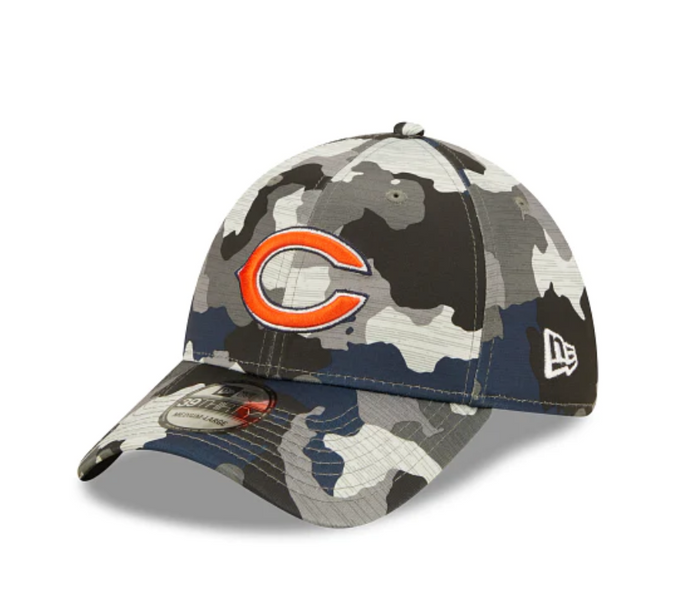 Chicago Bears 2022 Training 39THIRTY Stretch Fit