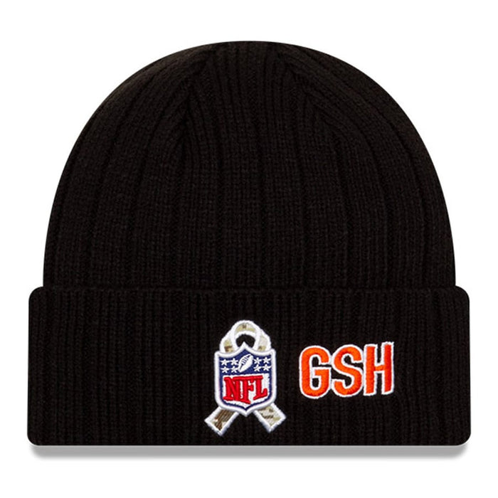 Chicago Bears "B" 2021 Salute to Service On-Field Knit by New Era-1