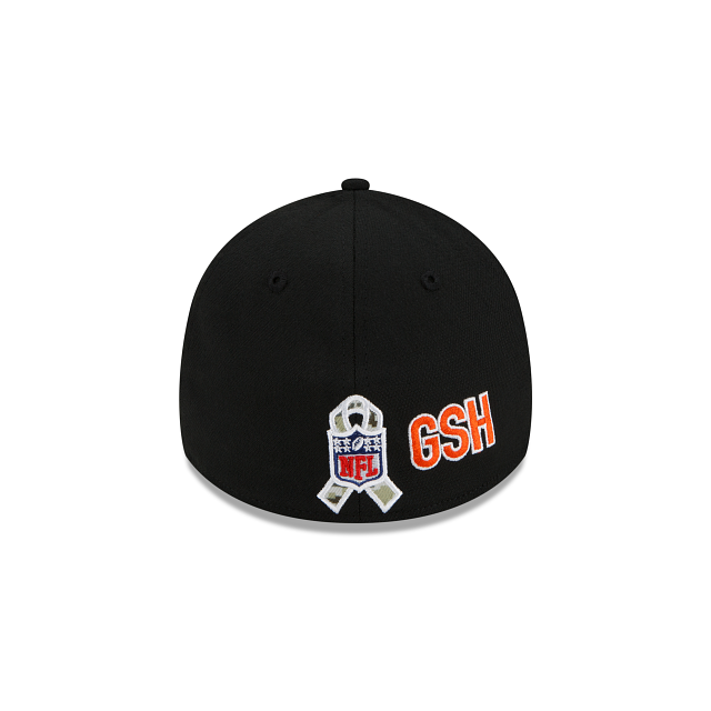 Chicago Bears "Bear Head" 2021 Salute to Service On-Field 39thirty Stretch by Ne-5
