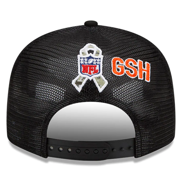 Chicago Bears "Bear Head" 2021 Salute to Service On-Field 9Fifty by New Era-3