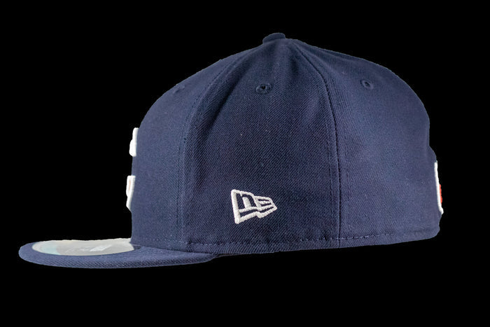 Chicago Bears Crucial Catch Awareness Ribbon Side Patch Sideline 59Fifty Cap by-4