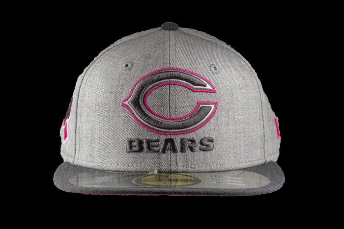 Chicago Bears Heather Gray Crucial Catch Sideline Cap by New Era
