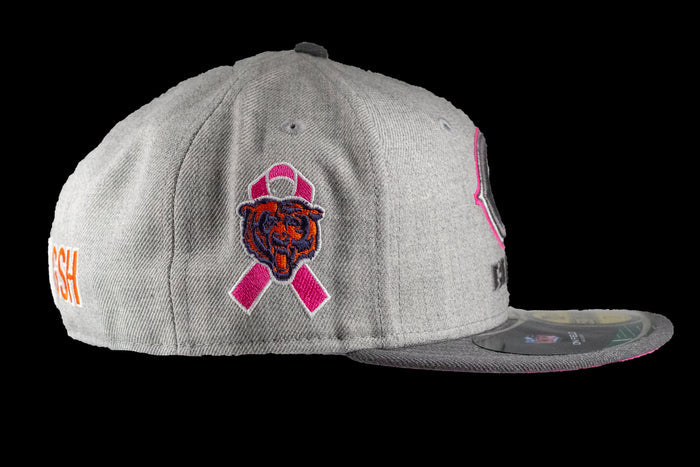 Chicago Bears Heather Gray Crucial Catch Sideline Cap by New Era-2