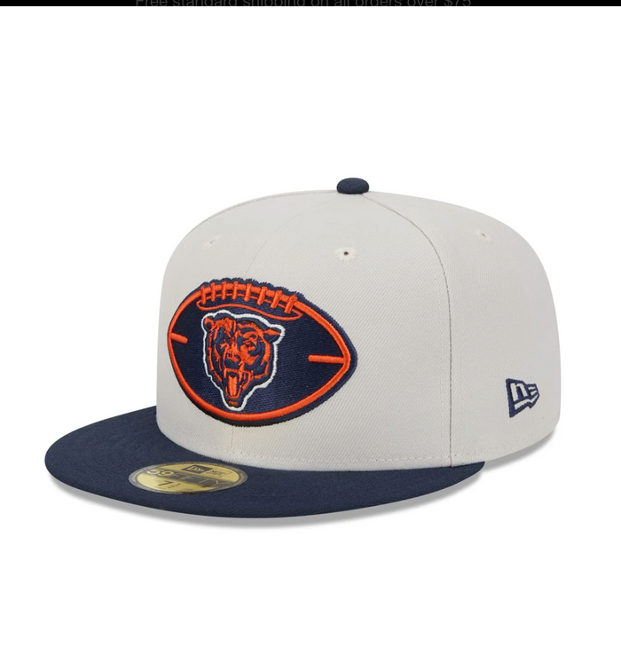 Chicago Bears Historic Sideline 59FIFTY Fitted Hat