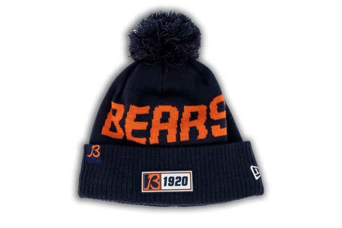 Chicago Bears New Era On Field Sport Knit W/Primary B Logo