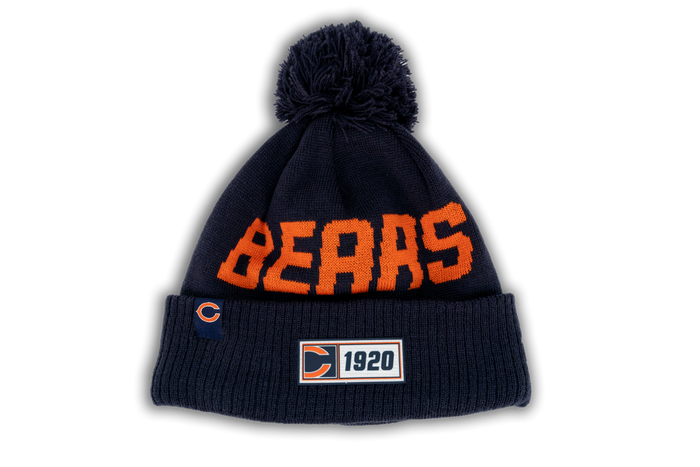Chicago Bears New Era On Field Sport Knit W/Primary C Logo