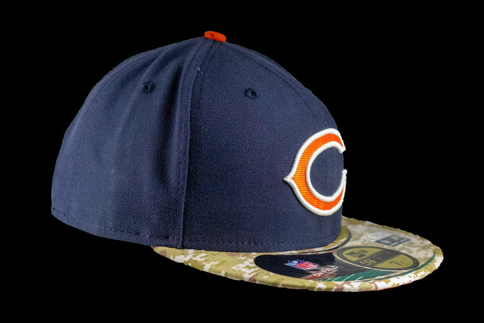 Chicago Bears Salute to Service C Logo w/Camo Visor 59Fifty-1