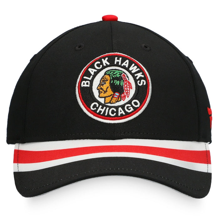 Chicago Blackhawks Reverse Retro Adjustable by Fanatics-3