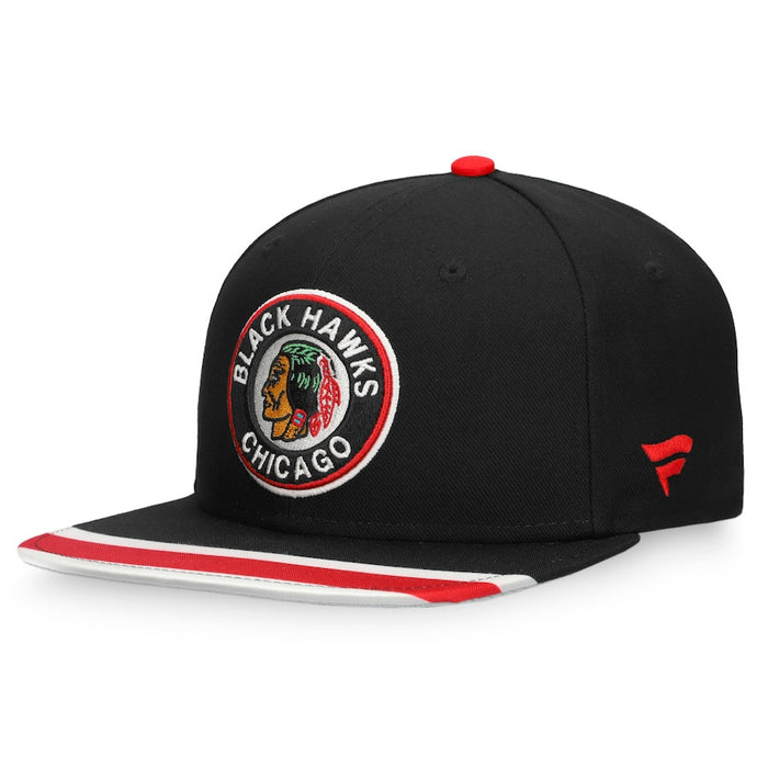 Chicago Blackhawks Reverse Retro Snapback by Fanatics-2