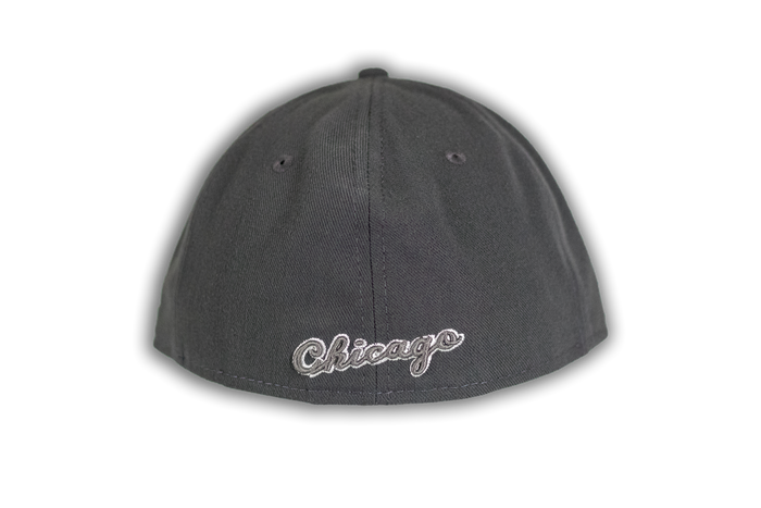 Chicago Bulls 59Fifty Graphite Hardwood Classic Cap by New Era-3